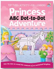 Imagen de archivo de Princess ABC Dot-to-Dot Adventure (Top That! Activity Fun Learning) a la venta por ThriftBooks-Dallas