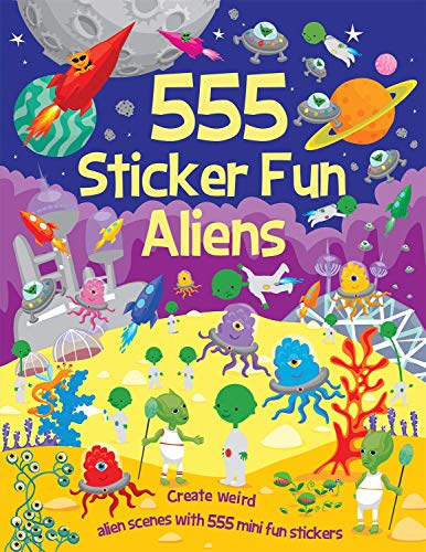 Beispielbild fr 555 Aliens (555 Sticker Fun) zum Verkauf von WorldofBooks