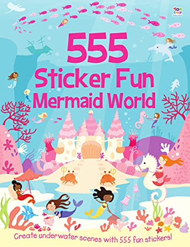 Stock image for 555 Sticker Fun Mermaid World for sale by Better World Books