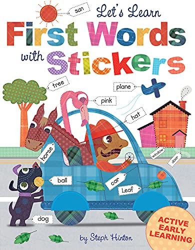 Beispielbild fr Let's Learn First Words with Stickers (Let's Learn Sticker Books) zum Verkauf von WorldofBooks