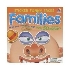 Stock image for Sticker Funny Faces ~ Families ~ Over 50 Reusable Stickers for sale by Better World Books