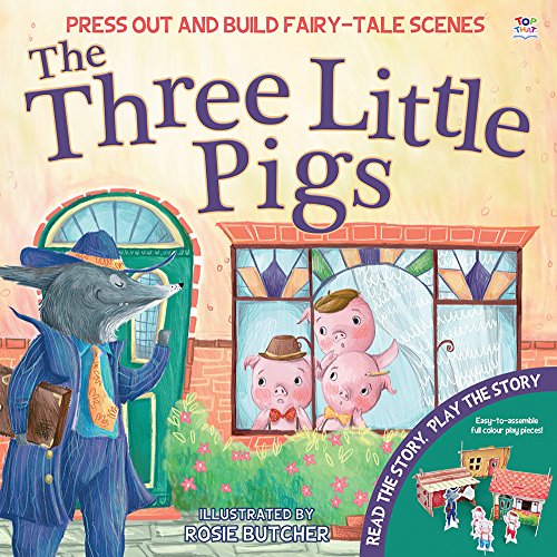 Imagen de archivo de TheThree Little Pigs (Junior Press Out and Build) a la venta por AwesomeBooks