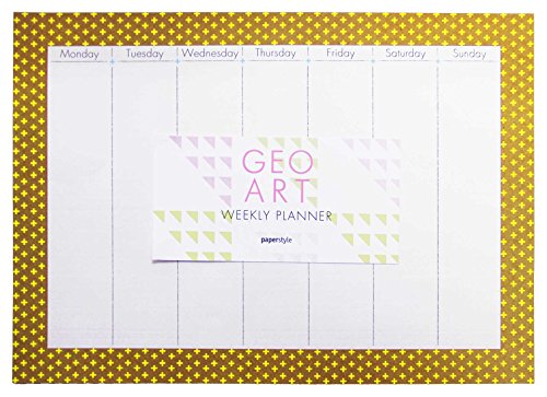 9781782493914: Geo Art Weekly Desk Planner and Mouse Pad