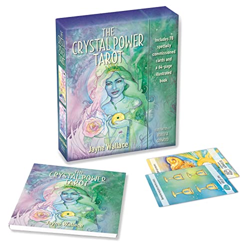 Stock image for The Crystal Power Tarot: Includes a full deck of 78 specially commissioned tarot cards and a 64-page illustrated book for sale by Bookoutlet1