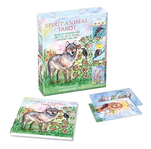 Imagen de archivo de Spirit Animal Tarot Includes an inspirational book and a full deck of specially commissioned tarot cards a la venta por PBShop.store US