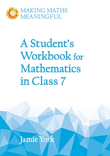 9781782503200: A Student's Workbook for Mathematics in Class 7 (Making Maths Meaningful)