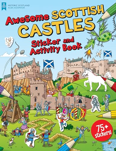 Imagen de archivo de Awesome Scottish Castles: Sticker and Activity Book (Super Scotland) a la venta por WorldofBooks