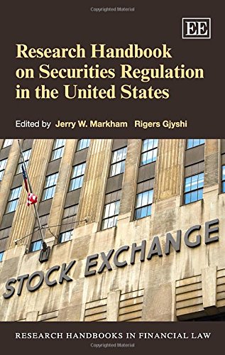 Stock image for Research Handbook on Securities Regulation in the United States for sale by ThriftBooks-Dallas