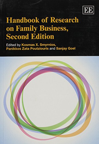 Beispielbild fr Handbook of Research on Family Business zum Verkauf von Blackwell's