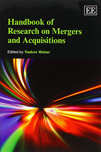 Beispielbild fr Handbook of Research on Mergers and Acquisitions (Elgar Original Reference) zum Verkauf von Books From California