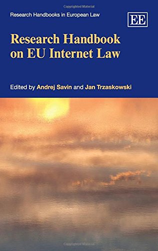 9781782544166: Research Handbook on EU Internet Law (Research Handbooks in European Law series)