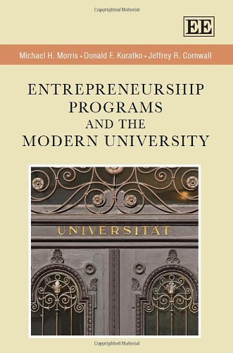 Imagen de archivo de Entrepreneurship Programs and the Modern University a la venta por Book Dispensary