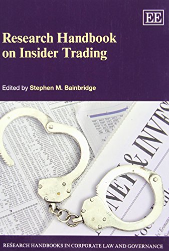 Beispielbild fr Research Handbook on Insider Trading zum Verkauf von Blackwell's