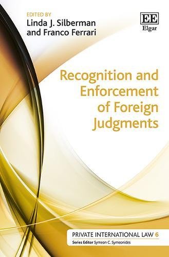 Stock image for Recognition and Enforcement of Foreign Judgments (Private International Law series, 6) for sale by Books From California