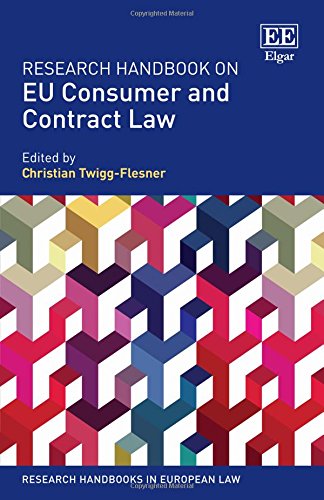 Beispielbild fr Research Handbook on EU Consumer and Contract Law (Research Handbooks in European Law series) zum Verkauf von Books From California