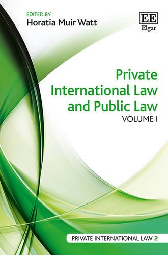 9781782547792: Private International Law and Public law (Private International Law series)