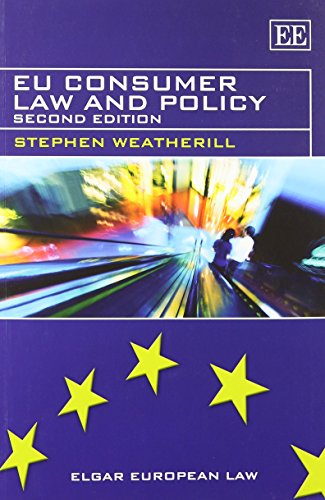 Beispielbild fr EU Consumer Law and Policy: Second Edition (Elgar European Law series) zum Verkauf von WorldofBooks