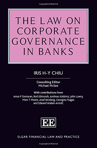 9781782548850: The Law on Corporate Governance in Banks (Elgar Financial Law and Practice series)