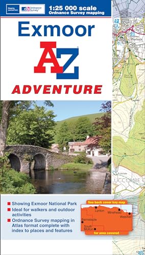 Stock image for Exmoor A-Z Adventure Atlas for sale by Blackwell's