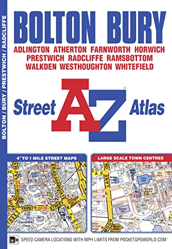 9781782570196: Bolton and Bury A-Z Street Atlas