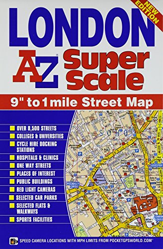 Beispielbild fr London Super Scale Map zum Verkauf von WorldofBooks