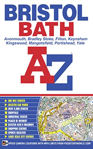 9781782570554: Bristol and Bath A-Z Street Atlas (paperback)