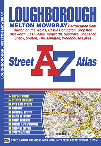 9781782570660: Loughborough A-Z Street Atlas