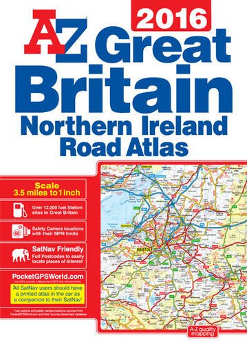 Stock image for A-Z Great Britain Road Atlas 2016 A3 P/B for sale by WorldofBooks