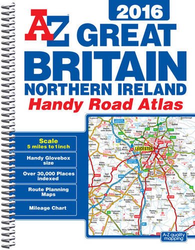 9781782570721: A-Z Great Britain Handy Road Atlas 2016 (Road Atlas A5)