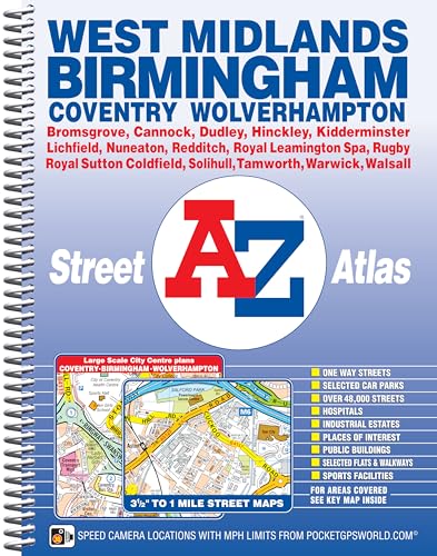 9781782570943: West Midlands A-Z Street Atlas (spiral)