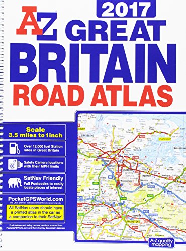 Stock image for Great Britain Road Atlas 2017 for sale by WorldofBooks