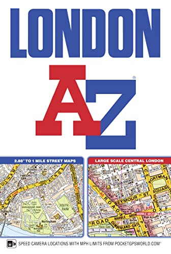 9781782571322: London Street Atlas (A-Z Street Atlas) Bound 2018