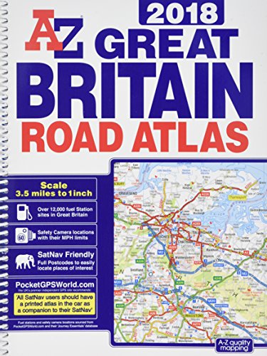 Stock image for Great Britain Road Atlas 2018 for sale by WorldofBooks