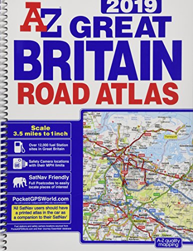 Stock image for Great Britain Road Atlas 2019 (A4 Spiral) for sale by WorldofBooks