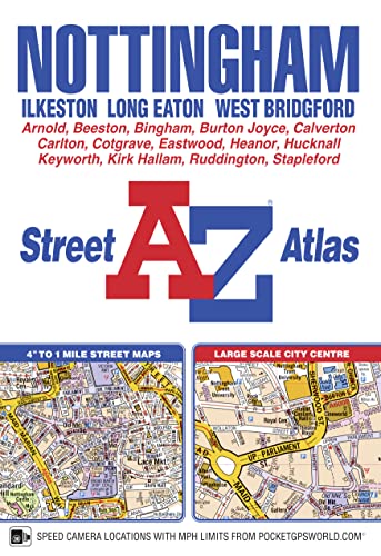 Beispielbild fr Nottingham Street Atlas (paperback) zum Verkauf von WorldofBooks
