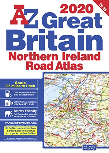 Beispielbild fr GB Road Atlas 2020 A3 PB zum Verkauf von WorldofBooks