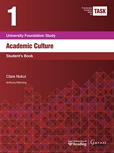 Stock image for Task 1 Academic Culture 2015: Student's Book (Transferable Academic Skills Kit (TASK)) for sale by WorldofBooks