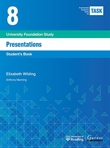 Imagen de archivo de Task 8 Presentations 2015: Student's Book (Transferable Academic Skills Kit (TASK)) a la venta por WorldofBooks