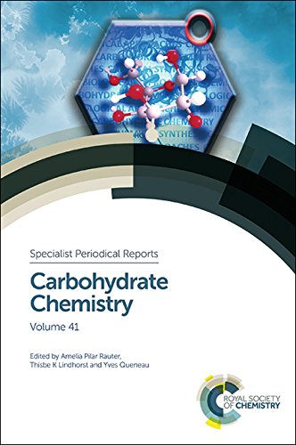 Beispielbild fr Carbohydrate Chemistry: Volume 41 (Specialist Periodical Reports) zum Verkauf von Y-Not-Books