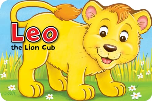 Imagen de archivo de Leo the Lion Cub (Shaped Board Books) (Playtime Fun) a la venta por WorldofBooks