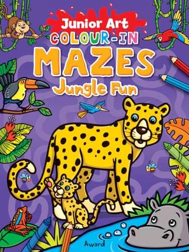 Stock image for Colour-In Mazes Jungle Fun for sale by Ammareal
