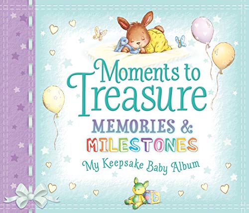 Beispielbild fr Moments to Treasure Keepsake Baby Album: Memories and Milestones: My Keepsake Baby Album zum Verkauf von WorldofBooks