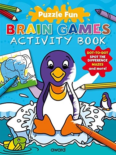 Beispielbild fr Puzzle Fun Brain Games: Penguin (Activity Book) (Puzzle Fun: Thinking Skills) zum Verkauf von WorldofBooks
