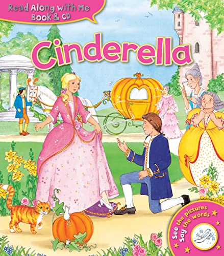 Stock image for Princess Tales, Read Along With Me - CINDERELLA, Book & CD for sale by GF Books, Inc.