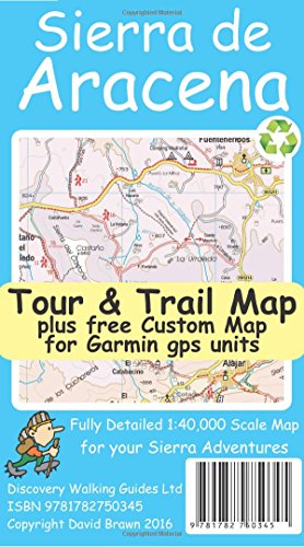 9781782750345: Sierra de Aracena Tour & Trail Map