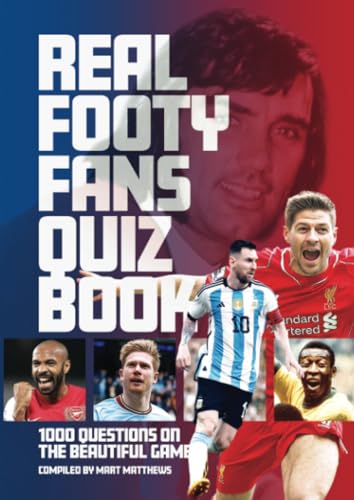 Beispielbild fr Real Footy Fans Quiz Book zum Verkauf von Blackwell's