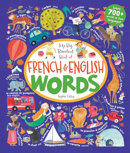 Stock image for My Big Barefoot Book of French English Words (English and French Edition) for sale by Goodwill of Colorado