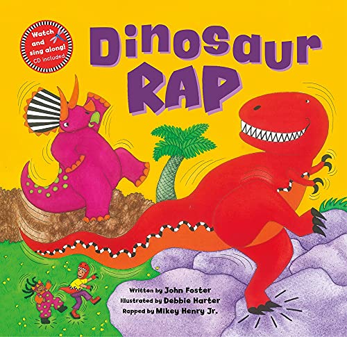 Stock image for Dinosaur Rap W CD for sale by More Than Words