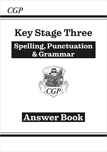 Stock image for New KS3 Spelling, Punctuation & Grammar Answers (for Workbook) (CGP KS3 Workbooks) for sale by WorldofBooks