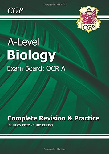 Beispielbild fr New A-Level Biology: OCR A Year 1 and 2 Complete Revision and Practice with Online Edition zum Verkauf von Reuseabook